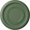 Ekena Millwork Federal Roped Small Ceiling Medallion (Fits Canopies up to 6"), 12 5/8"OD x 1 1/8"P, Athenian Green CM12FEAGF - alternate 1